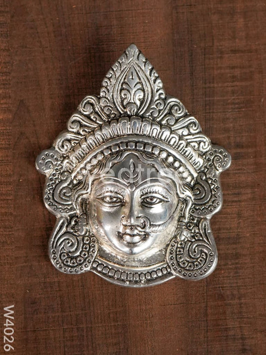 White Metal Devi face - W4026