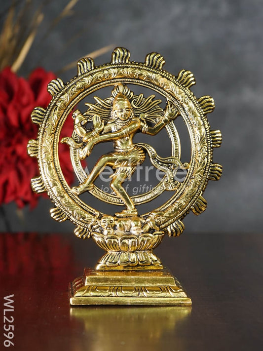 White Metal Lord Natraja - 8 inch - WL2596