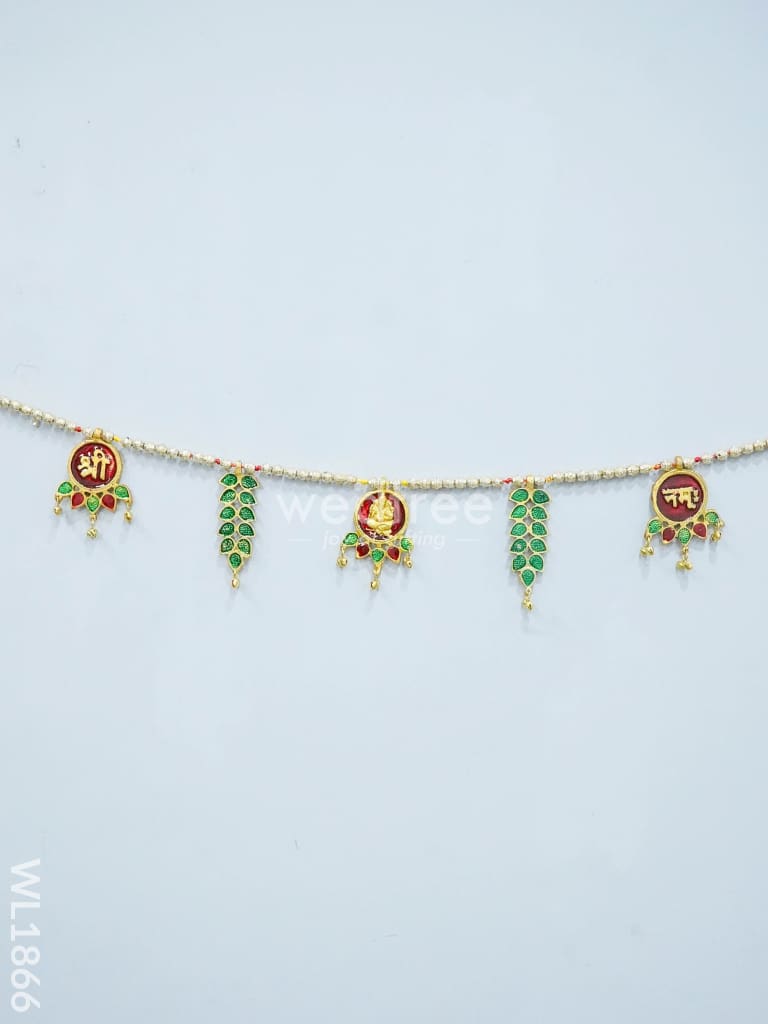 White Metal Thoran - Circle Motifs - WL1866