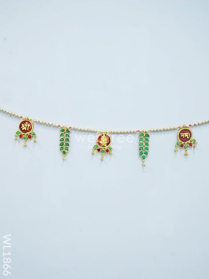 White Metal Thoran - Circle Motifs - WL1866