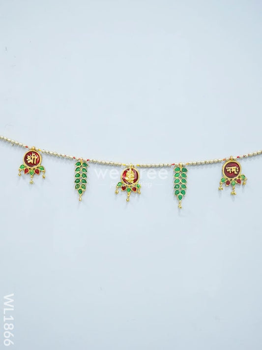 White Metal Thoran - Circle Motifs - WL1866