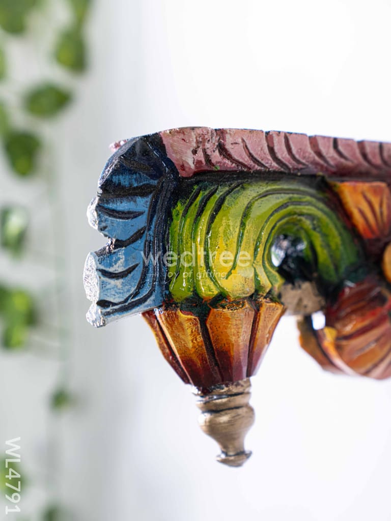 Wooden Carved Bothiyal Bracket - Set of 2 - WL4791
