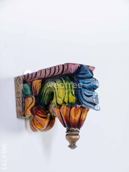 Wooden Carved Bothiyal Bracket - Set of 2 - WL4791