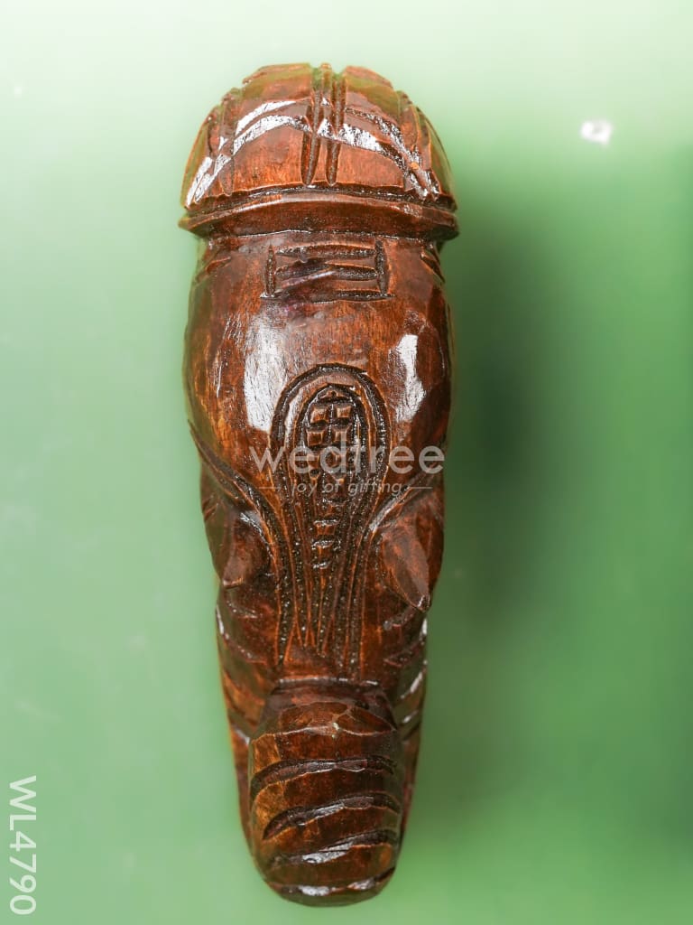 Wooden Carved Elephant Bracket - Set of 2 - WL4790