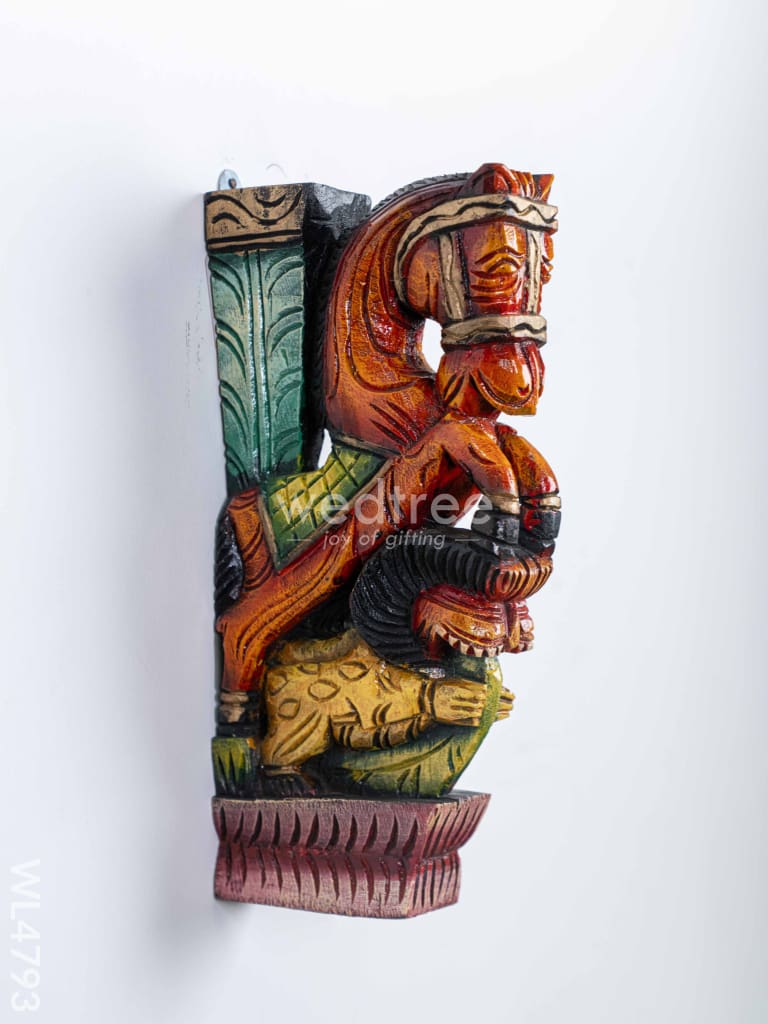 Wooden Carved Horse Bracket - Set of 2 - WL4793