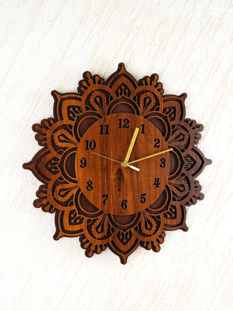 Wooden Clock - 15 inch - WL5736