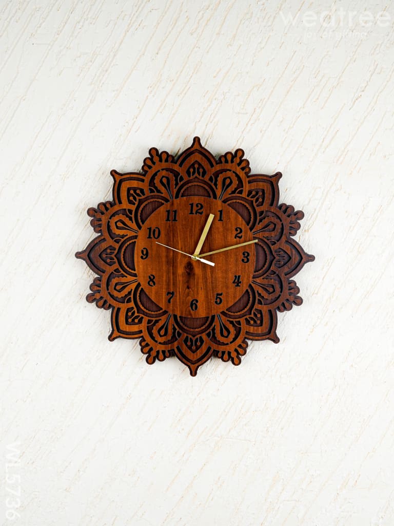 Wooden Clock - 15 inch - WL5736