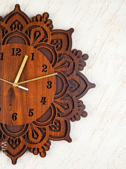 Wooden Clock - 15 inch - WL5736