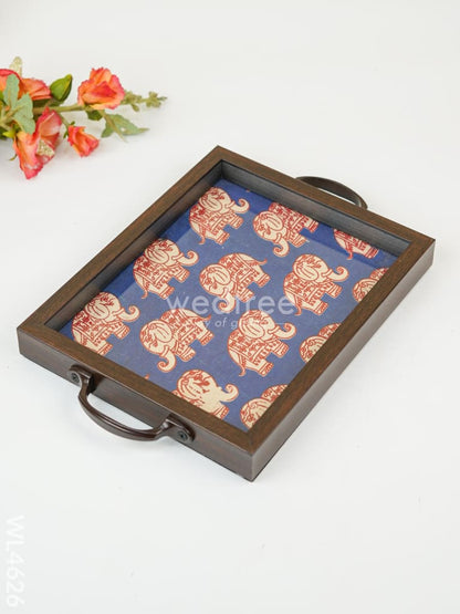 Wooden Elephant Tray - 10 x 8 inch - WL4626