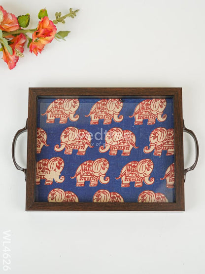 Wooden Elephant Tray - 10 x 8 inch - WL4626