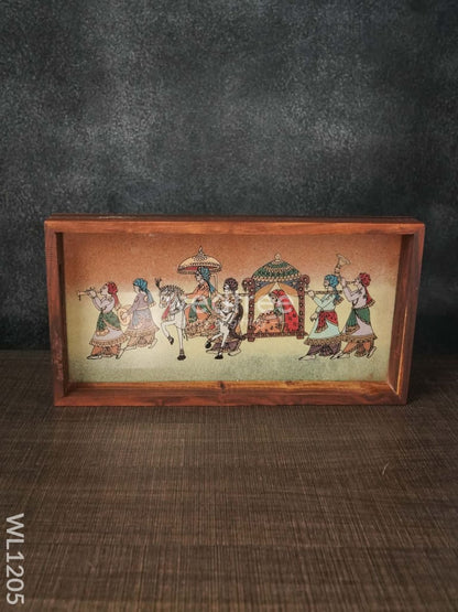 Wooden Gemstone Tray - WL1205