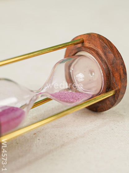 Wooden Hourglass - WL4573