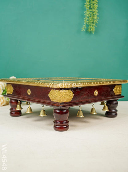 Wooden Manai with Hanging Bells - 15 inch - WL4548