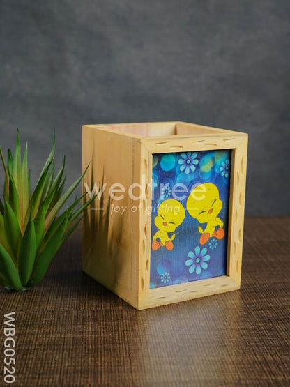 Wooden Pen Stand - Tweety - WBG0520