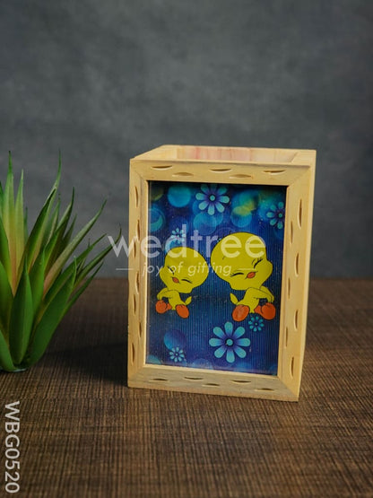 Wooden Pen Stand - Tweety - WBG0520