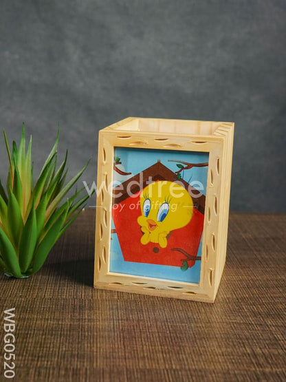 Wooden Pen Stand - Tweety - WBG0520
