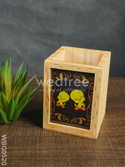 Wooden Pen Stand - Tweety - WBG0520