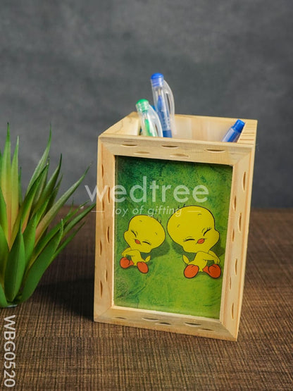 Wooden Pen Stand - Tweety - WBG0520