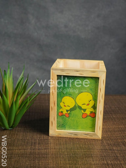Wooden Pen Stand - Tweety - WBG0520