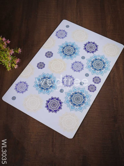 Wooden Printed Table Mats - WL3035