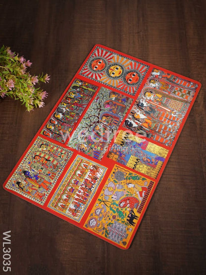 Wooden Printed Table Mats - WL3035