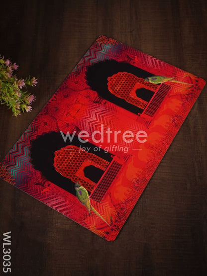 Wooden Printed Table Mats - WL3035