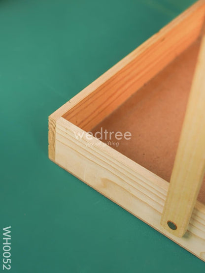 Wooden Tray With Handle - 11.5 inch - WH0052