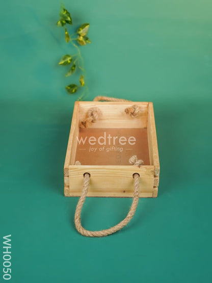 Wooden Tray With Handle - 12 inch - WH0050