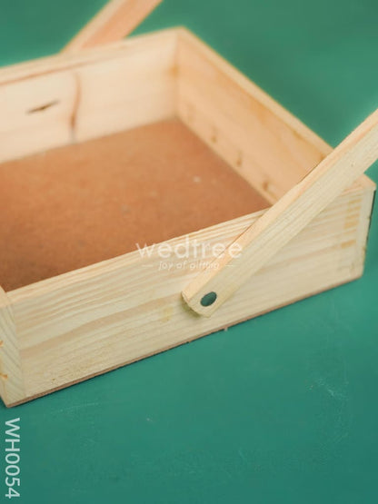 Wooden Tray With Handle - 7.5 inch - WH0054