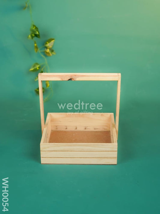 Wooden Tray With Handle - 7.5 inch - WH0054