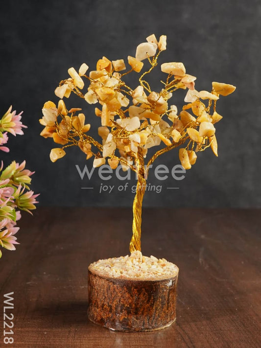 Yellow Aventurine Crystal Tree for Positive Energy - WL2218