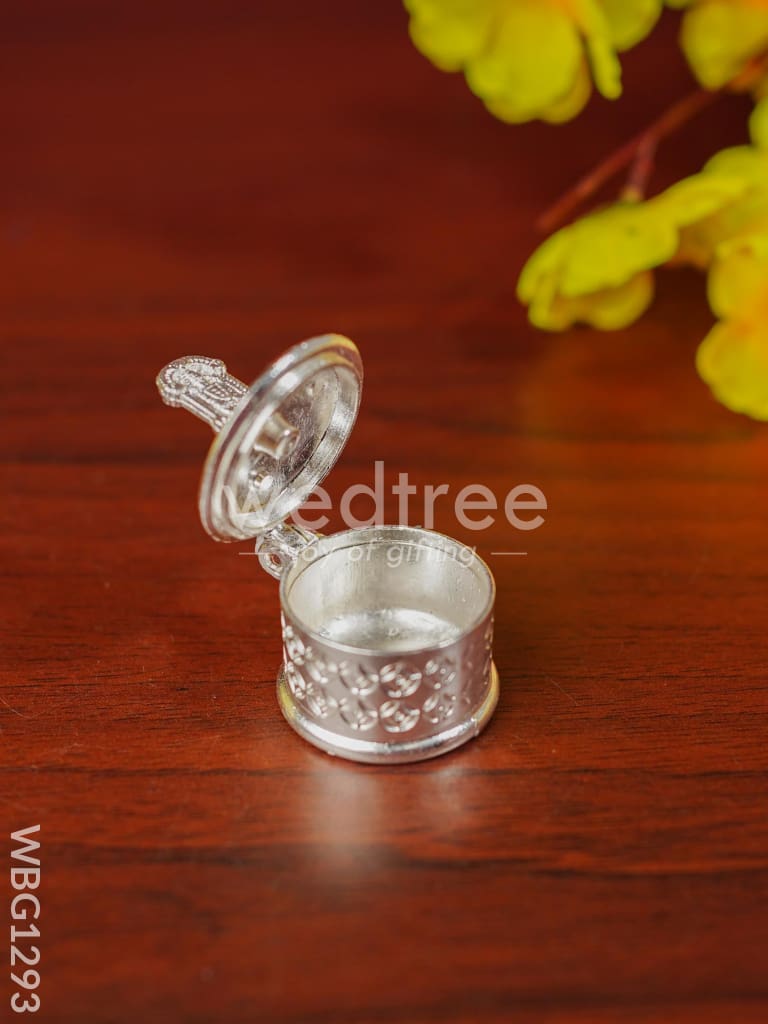 Zinc Alloy Kumkum Holder with Balaji - WBG1293
