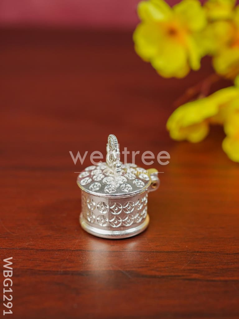 Zinc Alloy Kumkum Holder with Ganesha - WBG1291