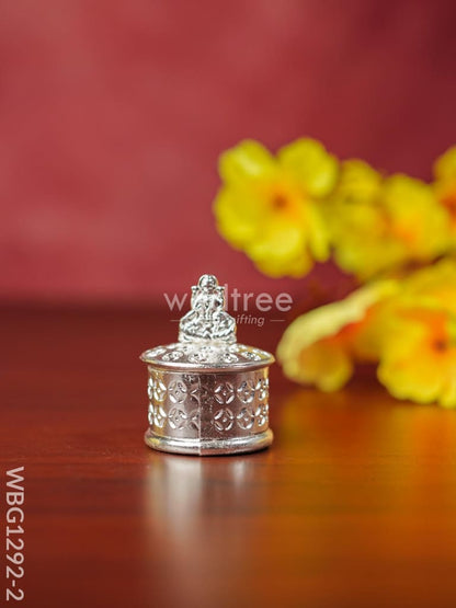 Zinc Alloy Kumkum Holder with Lakshmi - WBG1292
