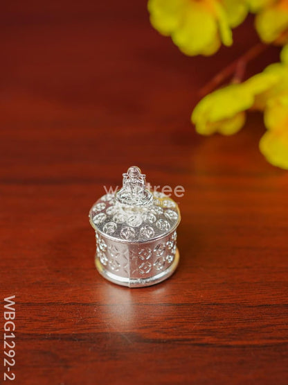Zinc Alloy Kumkum Holder with Lakshmi - WBG1292