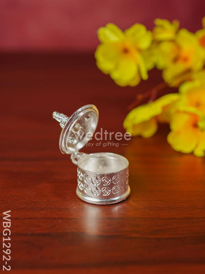 Zinc Alloy Kumkum Holder with Lakshmi - WBG1292