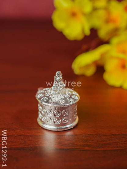 Zinc Alloy Kumkum Holder with Lakshmi - WBG1292