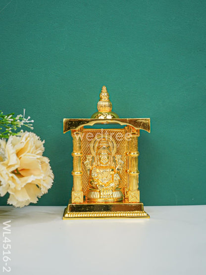 Zinc Alloy Pooja Mandir with Idol - WL4516