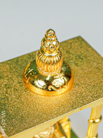 Zinc Alloy Pooja Mandir with Idol - WL4516