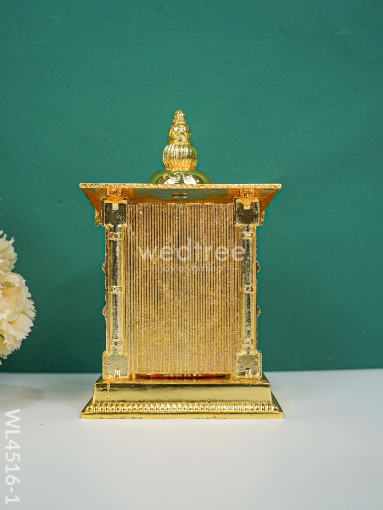 Zinc Alloy Pooja Mandir with Idol - WL4516