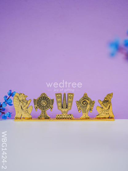 Zinc Alloy Shank Chakra Nama Stand - WBG1424