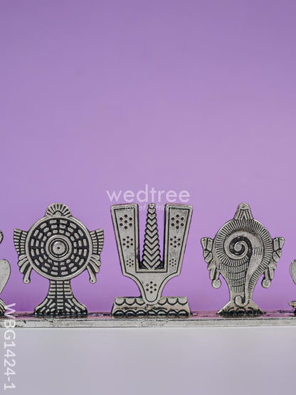 Zinc Alloy Shank Chakra Nama Stand - WBG1424