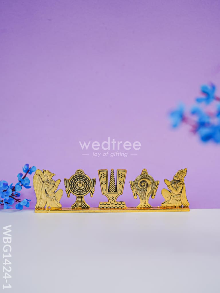 Zinc Alloy Shank Chakra Nama Stand - WBG1424