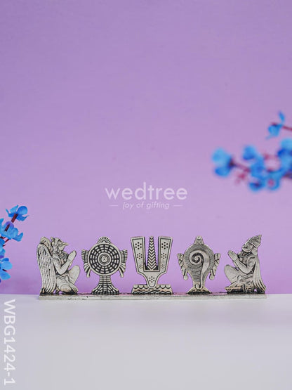 Zinc Alloy Shank Chakra Nama Stand - WBG1424
