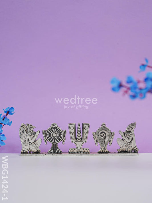 Zinc Alloy Shank Chakra Nama Stand - WBG1424