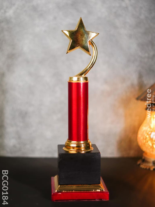 Gold Star Trophy - 15 Inch Bcg0184 Branding