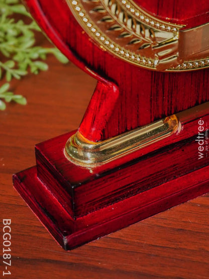 Wooden Round Trophy - Bcg0187 Branding